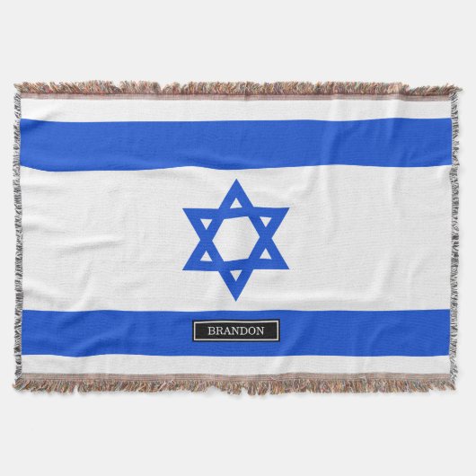 Flagge des Israelis Decke (Vorderseite)