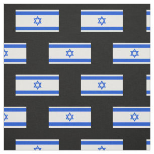 Flagge des Israelis Stoff