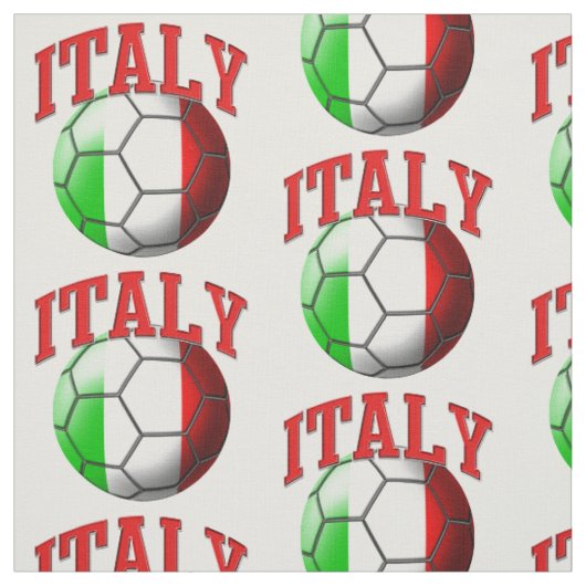 Flagge des italienischen Fußball-Kugelmusters Stoff (Muster)