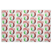 Flagge des italienischen Fußball-Kugelmusters Stoff (Fat Quarter (45,7 x 55,9 cm))