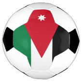 Flagge des Jordan-Fußball-Balls Fußball (Gedreht)