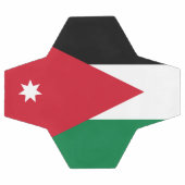 Flagge des Jordan-Fußball-Balls Fußball (Flach)