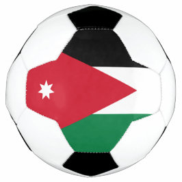 Flagge des Jordan-Fußball-Balls Fußball