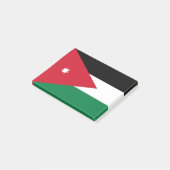 Flagge des Jordan Post-it® Notes Post-it Klebezettel (angewinkelt)