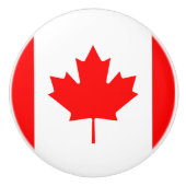 Flagge des Kanada-Keramik-Griffs Keramikknauf (Vorderseite)