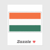 Flagge des Kantons Guatuso, Costa Rica Aufkleber (Blatt)