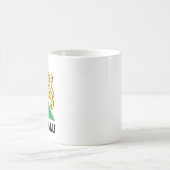 Flagge des Kantons Thurgau, Schweiz Kaffeetasse (Mittel)