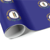 Flagge des Kentucky-Ziermusters Geschenkpapier (Rolleneckpunkt)