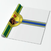Flagge des Kleinen Felsen (Arkansas) Geschenkpapier (Ungerollt)