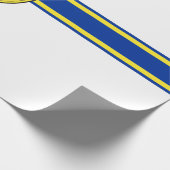 Flagge des Kleinen Felsen (Arkansas) Geschenkpapier (Ecke)