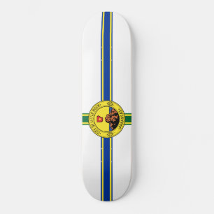 Flagge des Kleinen Felsen (Arkansas) Skateboard