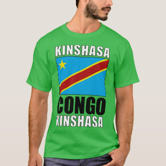 Flagge des Kongo T-Shirt