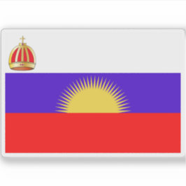 Flagge des Königreichs Bau Aufkleber