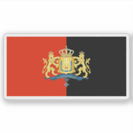 Flagge des Königreichs Haiti (1811-1814) Aufkleber