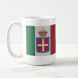 Flagge des Königreichs Italien Kaffeetasse