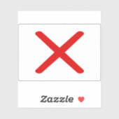 Flagge des Königreichs Kongo, Afrika Aufkleber (Blatt)