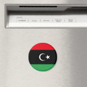 Flagge des Königreichs Libyen (1951-1969) Magnet (In Situ (Geschirrspüler))