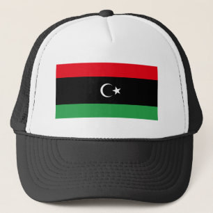 Flagge des Königreichs Libyen (1951-1969) Truckerkappe