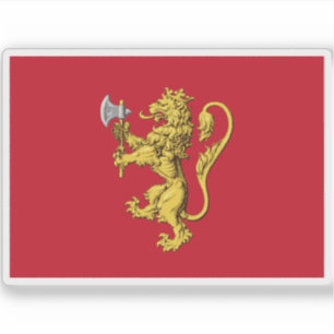 Flagge des Königreichs Norwegen (vor 1380) Aufkleber