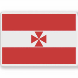 Flagge des Königreichs Rimatara (1856-1891) Aufkleber