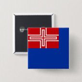 Flagge des Königreichs Sardinien (1816-1848) Button (Vorne & Hinten)