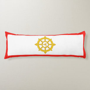 Flagge des Königreichs Sikkim Seitenschläferkissen