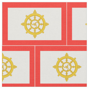 Flagge des Königreichs Sikkim Stoff