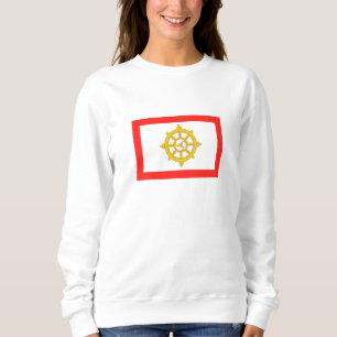 Flagge des Königreichs Sikkim Sweatshirt