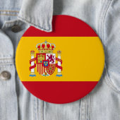 Flagge des Königreichs Spanien Button (Beispiel)