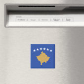 Flagge des Kosovo Magnet (In Situ (Geschirrspüler))