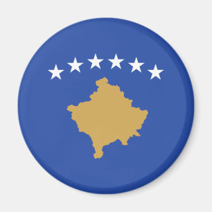 Flagge des Kosovo Magnet