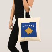 Flagge des Kosovo Tragetasche (Vorderseite (Produkt))