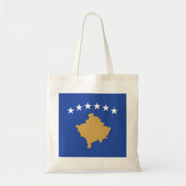 Flagge des Kosovo Tragetasche
