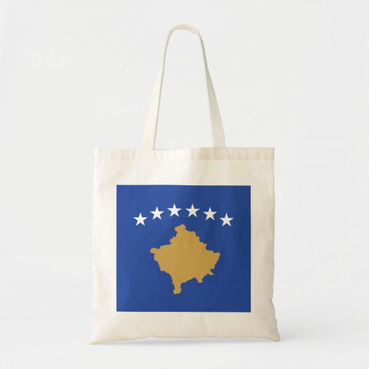 Flagge des Kosovo Tragetasche (Vorne)