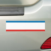 Flagge des Krim-Streifens Autoaufkleber (Auf Auto)