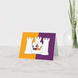 Flagge des Landkreises Aberdeen Karte