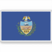 Flagge des Landkreises Allegheny, Pennsylvania Aufkleber (Vorderseite)