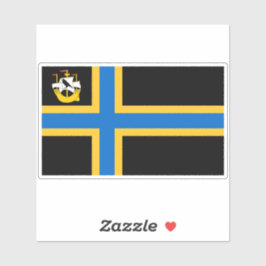 Flagge des Landkreises der Kaithness Aufkleber