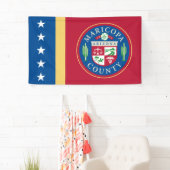 Flagge des Landkreises Maricopa (Arizona) Banner (Insitu)