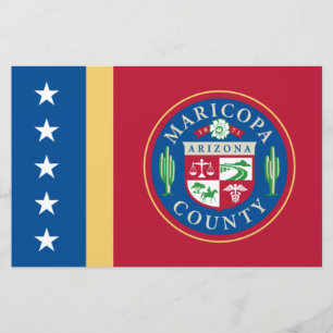 Flagge des Landkreises Maricopa (Arizona) Briefpapier