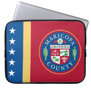 Flagge des Landkreises Maricopa (Arizona) Laptopschutzhülle