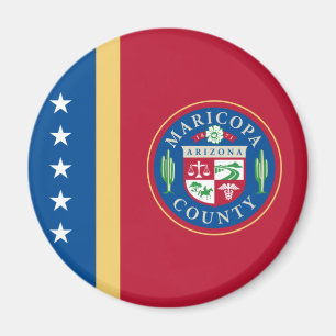 Flagge des Landkreises Maricopa (Arizona) Magnet