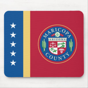 Flagge des Landkreises Maricopa (Arizona) Mousepad