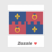 Flagge des Landkreises Montgomery, Maryland Aufkleber (Blatt)