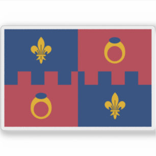 Flagge des Landkreises Montgomery, Maryland Aufkleber