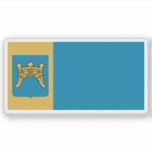 Flagge des Landkreises Split-Dalmatien, Kroatien Aufkleber