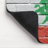 Flagge des Libanon Mousepad (Ecke)
