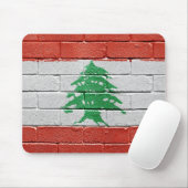 Flagge des Libanon Mousepad (Mit Mouse)