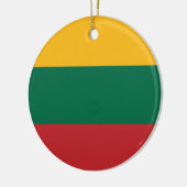 Flagge des litauischen Ornaments Keramikornament (Links)
