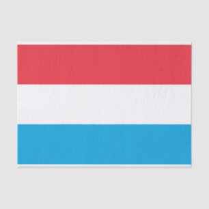 Flagge des Luxemburg-Seidenpapiers Seidenpapier